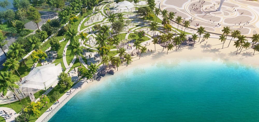 Vinhomes Green Paradise đáp ứng được không gian sống xanh, yên tĩnh
