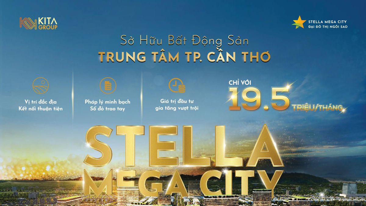 Stella Mega City được CĐT đưa ra chính sách bán hàng cực kỳ hấp dẫn